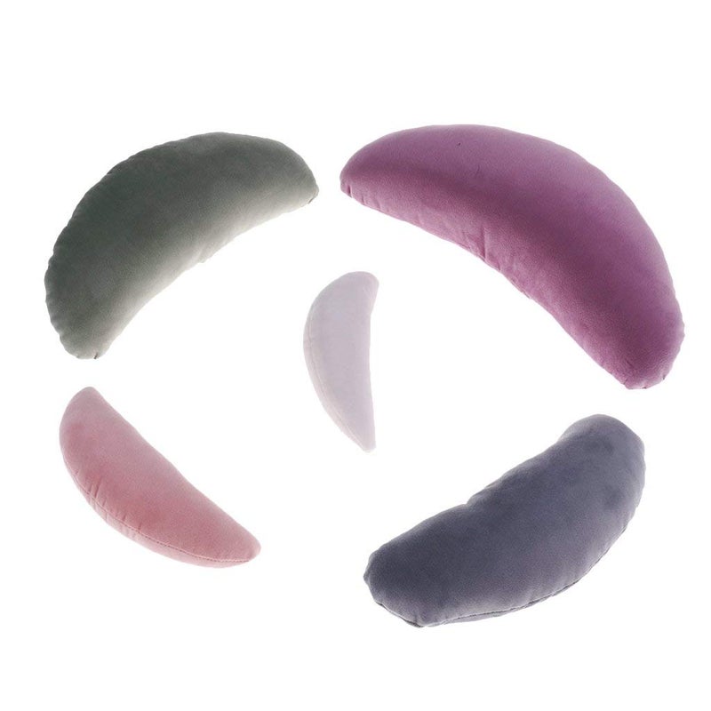 KODORIA 5pcs Newborn Baby Photography Props Moon Pillow Posing Props Newborn Basket Filler Fotografia - Colorful - Image 5